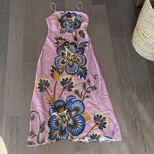 FARM Rio Pink Floral Dress